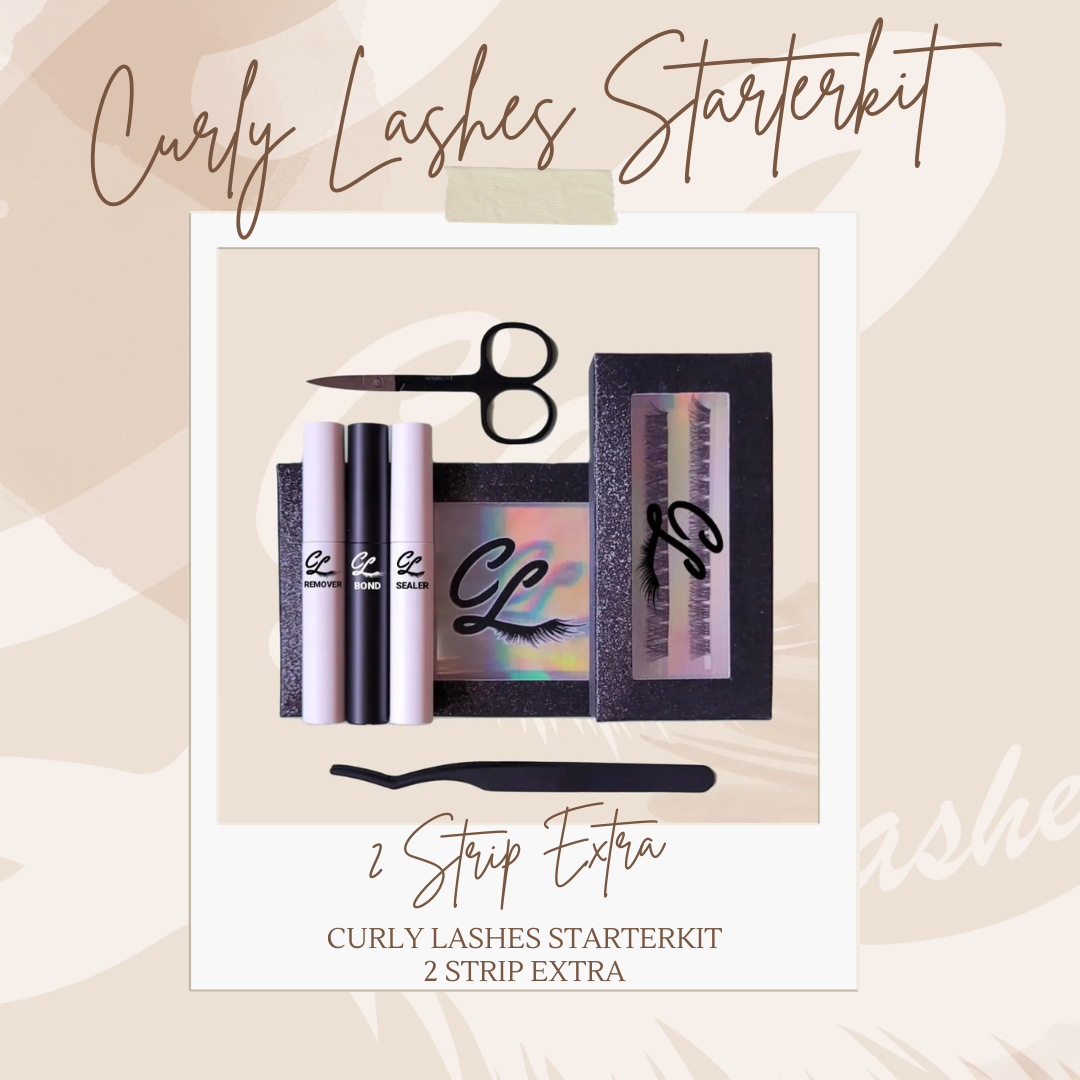 Curly Lashes Starter kit 2 Strip Extra