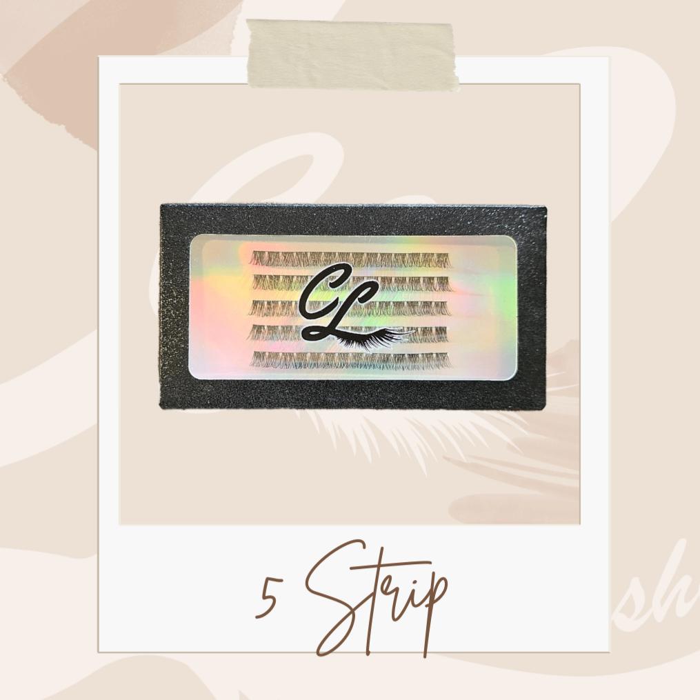 Curly Lashes 5 Strip