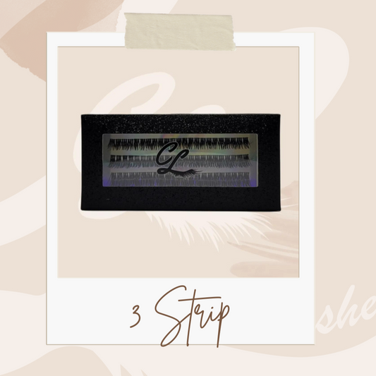 Curly Lashes 3 Strip
