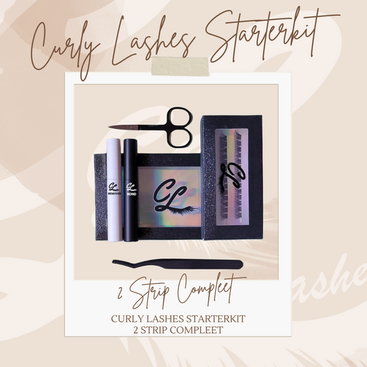 Curly Lashes Starter kit 2 Strip Compleet