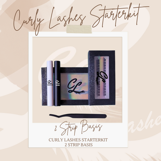 Curly Lashes Starter kit 2 Strip Basis